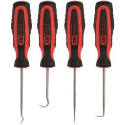 Kstools - Jeu de 4 crochets, manche bi-composants