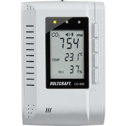 Appareil de mesure du dioxyde de carbone VOLTCRAFT CO-100 0 - 3000 ppm avec fonction enregistreur