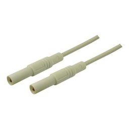 Cordon de mesure de sécurité Sks Hirschmann mls gg 200/2,5 [Banane mâle 4 mm - Banane mâle 4 mm]