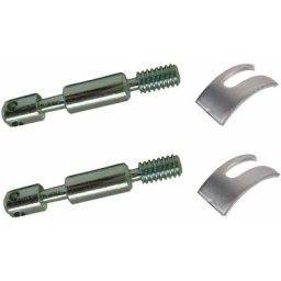 Kit de 2x goujons d'assemblage de lit meuble diamètre 8mm x longueur 50mm 4 trous + 2x étrier