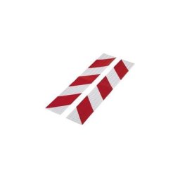 RTS60/400-RD 1564046 Bande davertissement rts rouge, argent (l x l) 40 cm x 60 mm 1 set - Toolcraft