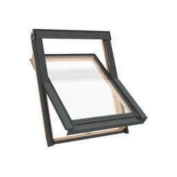 Fenêtre de toit S6A 114 x 118 cm Solstro DPY B900, en bois avec un cadre de type étroit - sans