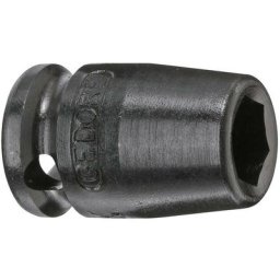 Gedore - Douille impact 3/8', 6-pans, court, sw 24 Longueur 30 mm