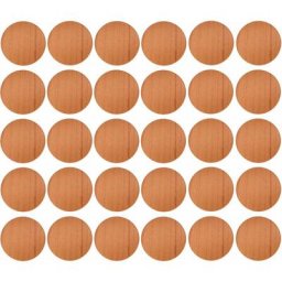 Cyclingcolors - 30x Cache vis adhésif autocollant diamètre 20mm bouchon trou meuble table chaise