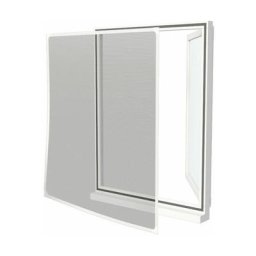 Moustiquaire cadre aimanté sans perçage - L130 x H160cm - Blanc
