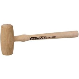 Maillet bois 100g - tête Ø40mm - avec manche frêne galbé - 140.5231 - Kstools