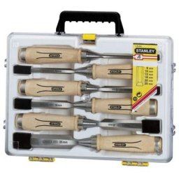 Stanley - Set de ciseaux bois 6 pièces