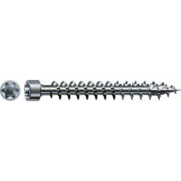 Spax - in.force, 6 x 80 mm, 200 pièces, filetage complet, tête cylindrique, t-star plus T30, 4CUT,