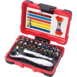 Kstools - Coffret de 32 embouts de vissage 1/4'' à code couleur TORSIONpower®