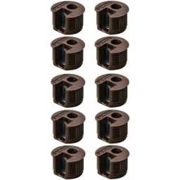 Cyclingcolors - 10x boitier excentrique 15mm assemblage plastique insert acier épaisseur bois 16mm