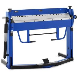 Plieuse Manuelle À Tôle Avec Segments De 12 Largeurs Atelier 1270 mm 0-135° 2 mm - Bleu
