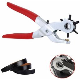 Trou de cuir Poinçon Ceinture Puncher Heavy Duty Tournant Pince Trou Punch Set pour les ceintures