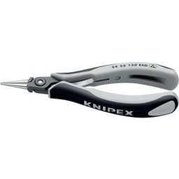 34 32 130 esd antistatique (esd) Pince à bouts ronds droite 135 mm - Knipex
