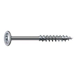 Spax - hi.force, 8 x 240 mm, 50 unités, Filetage partiel, Tête disque, t-star plus T40, 4CUT, wirox