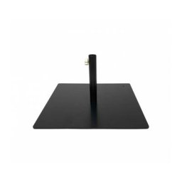 Interface Plv - Socle platine métallique pour mât drapeau interflag ® - Noir