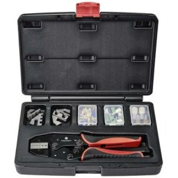 Toolcraft - TO-7703463 Set doutils de sertissage 83 pièces pour embouts de câble 0.5 à 35 mm² avec