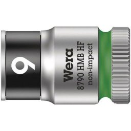 Wera - Cle a cliquet 8790 hmb hf ouverture de cle 9,0mm traction 9,52mm (3/8')