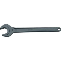 Clé plate simple 894 Ouverture de clé 100 mm Longueur 847 mm gris acier avec trou d'accrochage