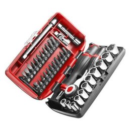 Facom - Coffret de serrage douilles 1/4 avec set de vissage (38 outils) R360
