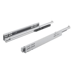 Hettich - Coulisse bois quadro v6 avec silent system - Profondeur intérieur de caisson mini : 413