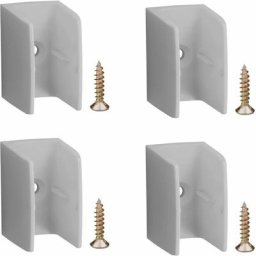 4x Clip bloqueur de manivelle volet Roulant gris Support Guide Manette Plastique 15mm - 18mm