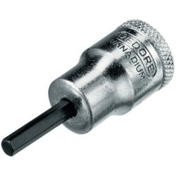 Jeu de clés à douille in 30 3/8 po. 6 pans creux ouverture de clé 10 mm longueur 49 mm - Gedore