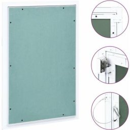 True Deal - Panneau d'accès Cadre en aluminium plaque de plâtre 300x600 mm