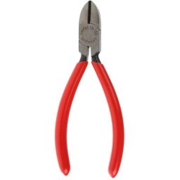 Pince coupante de côté Knipex 125mm - Tête étroite - Gainage pvc - Finition polie - ( Prix pour 1 )