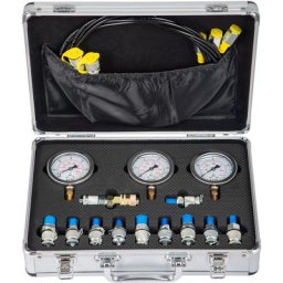 Kit De Testeur De Pression Hydraulique 60MPA Kit De Mesure De Pression Hydraulique Avec 11