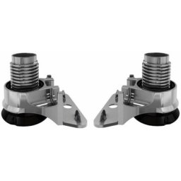 Cyclingcolors - 2x Pied vérin vis réglable ajustable ±25mm charge max. 175kg en acier Meuble Table