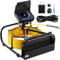 Vevor - Camera deInspection Egout avec Ecran lcd hd Camera Endoscopique Canalisation Cable 50 m