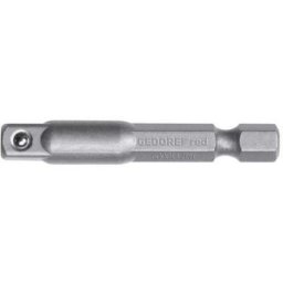 Gedore - red 3300150 Adaptateur entraînement 1/4 4kt x 1/4 6 pans L.5 0mm