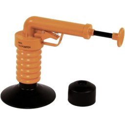 Drain Buster - Déboucheur de canalisation portable Orange et noir