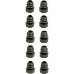10x embout de pied D = 15mm tube bouchon capuchon insert plastique meuble table chaise fauteuil