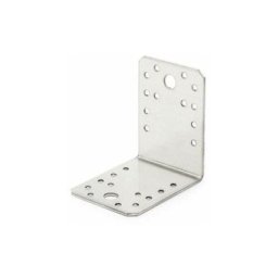 Querres pour connecteurs bois D'assemblage - perforée avec trous tailles différentes 90 x 90 x 65