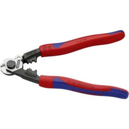 95 62 190 coupe-câbles forgé avec gaines bi-matière 190 mm - Knipex