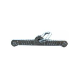 Système d'attache avec maillon ovale 8mm en acier zingué Tourniquet Chaîne Câble Corde Clôture Fil