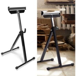 Ensemble de 1 support à rouleaux 68-108CM Support à rouleaux réglable en hauteur établi - 1 support