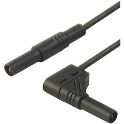 Cordon de mesure de sécurité Sks Hirschmann mls wg 25/1 sw [Banane mâle 4 mm - Banane mâle 4 mm]