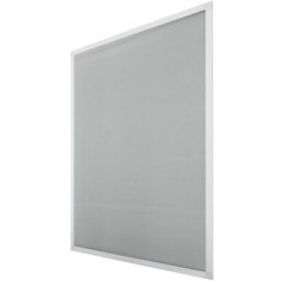 Ecd Germany - Moustiquaire pour fenêtre 130x150cm cadre en aluminium blanc protecion insectes