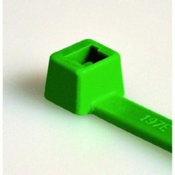 Collier de serrage 210x4.7mm vert (sachet de 100) pour câble ø 55mm max interieur T80R-N66-GN