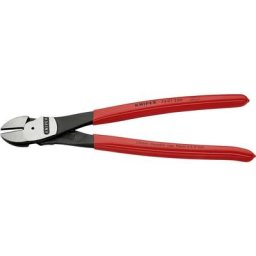 Pince coupante de côtéà forte démultiplication 250MM gainée plastique Knipex 74 01 250-OUTILS