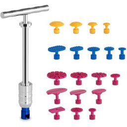 MSW - Kit De Débosselage Voiture Sans Peinture Réparation Carrosserie Marteau In Auto - Argent