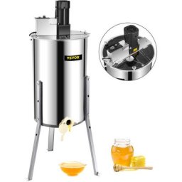 Vevor - Extracteur De Miel électrique 3 Cadres 3 Frames Acier Inox Apiculture