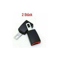 2X Clip De Verrouillage De Boucle D'Extension D'Extension De Ceinture De Sécurité De Voiture