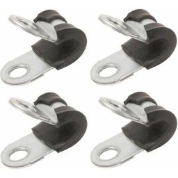 Cyclingcolors - 4x colliers de serrage métallique avec insert caoutchouc diamètre 8mm fixation tube