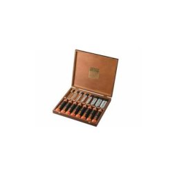 Bahco - 434-S8-EUR - Jeu de ciseaux à bois anti-fissures ergo™ - 8 pcs/coffret en bois