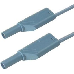 Cordon de mesure de sécurité Sks Hirschmann mls ws 25/1 bl [Banane mâle 4 mm - Banane mâle 4 mm]