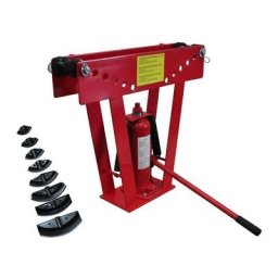 Topdeal Cintreuse de tuyaux hydraulique avec 8 matrices 16 tonnes