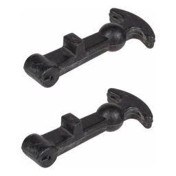 2x Tendeur caoutchouc élastique 120mm support capot porte vélo attache voiture tracteur remorque